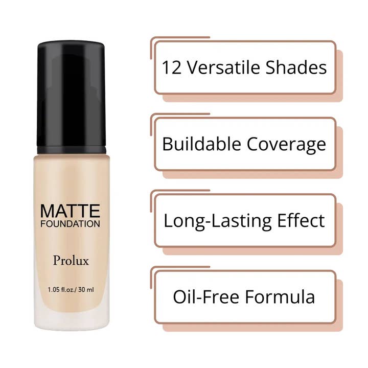 Efon International Corp. - Wholesale Foundation - Matte Foundation - Lightweight, Smooth & Oil-free Foundation20