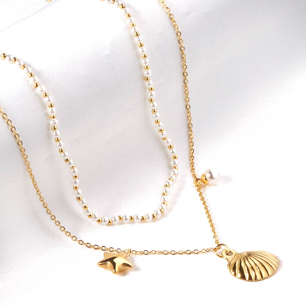 AULALA IBIZA - Vente Colliers à pendentif - Collier Aulala 2 couches Down by The Sea3