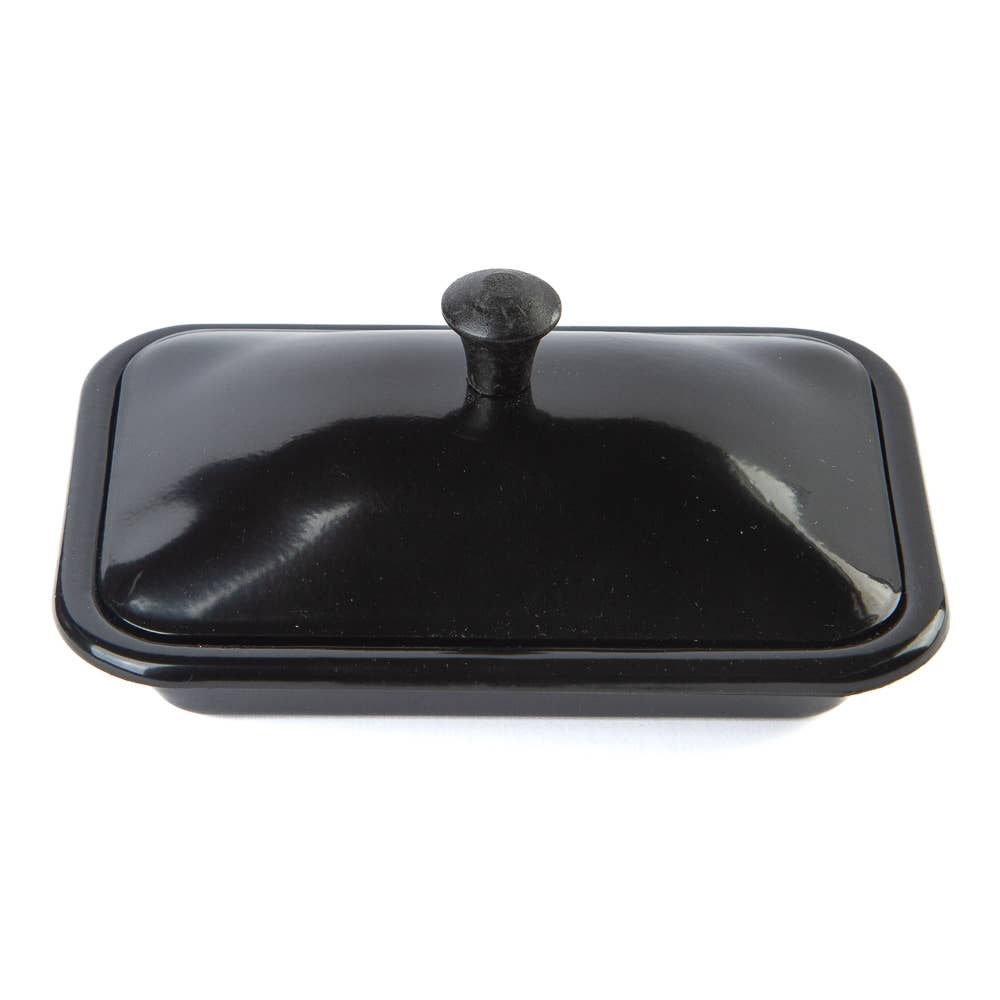 Factory Direct Craft - Vente Porte-savons de bain - Porte-savon en émail avec couvercle - Couleur au choix5