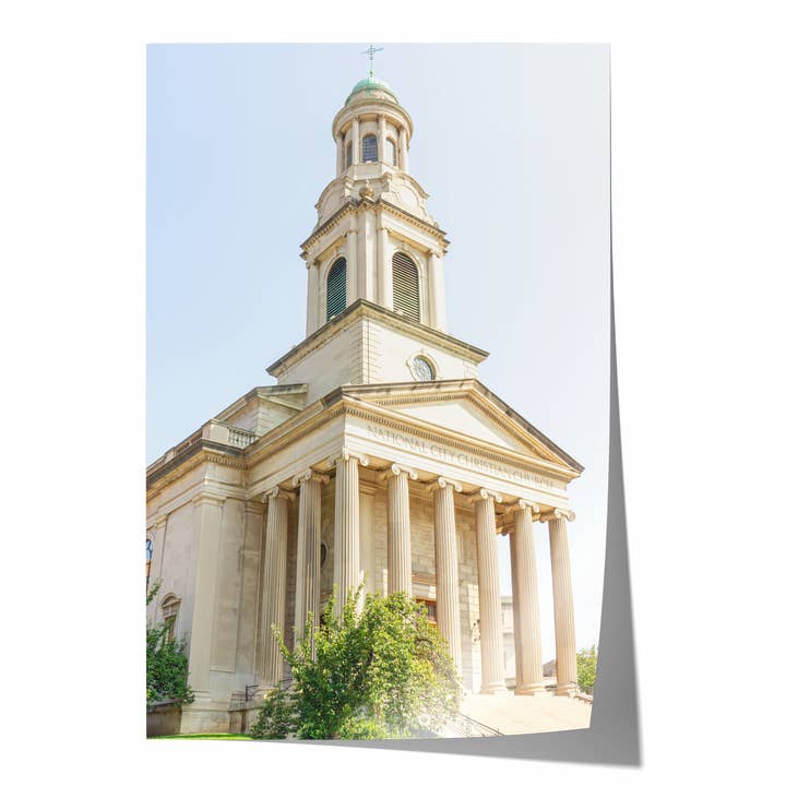 Église chrétienne de National City | Tirage photographique d'art pour la vente par Natasha Riha Photography