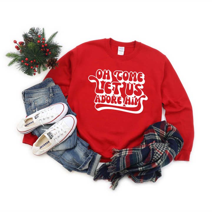 Rétro Adorez-le | Sweat-shirt pour la vente par Olive And Ivory Wholesale