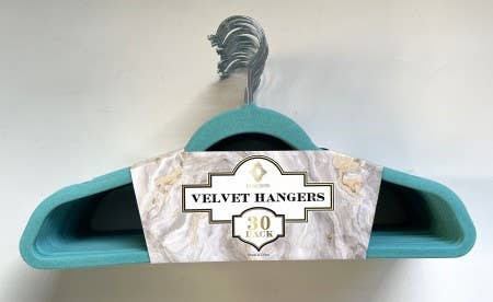 Concepts In Time - Wholesale Clothes hangers - Concepts 30pk Velvet Hangers – Sleek, Sturdy & Non-Slip9
