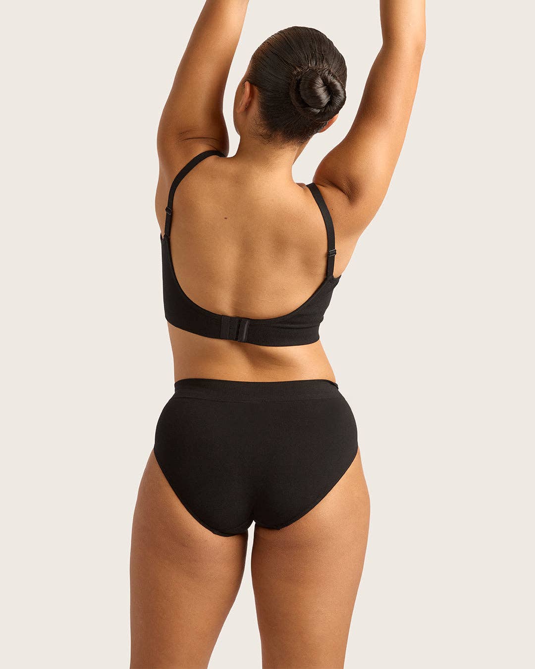 Wireless Low Back Bra - Black for wholesale on Faire12