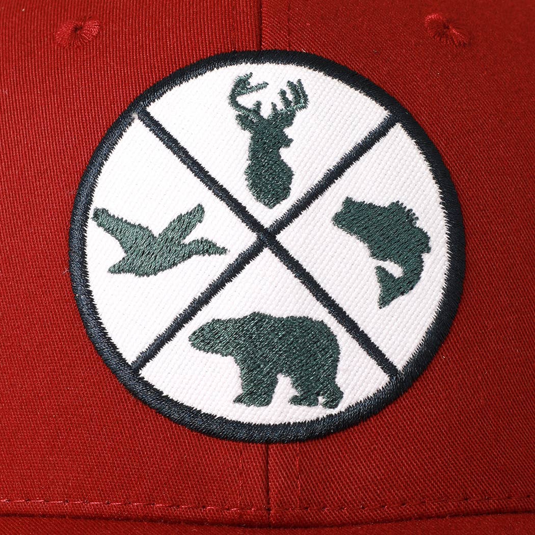 Fashion City - Wholesale Trucker pet - Heren - ANIMALS baseballpet met geborduurde patch voor heren met mesh-achterkant19