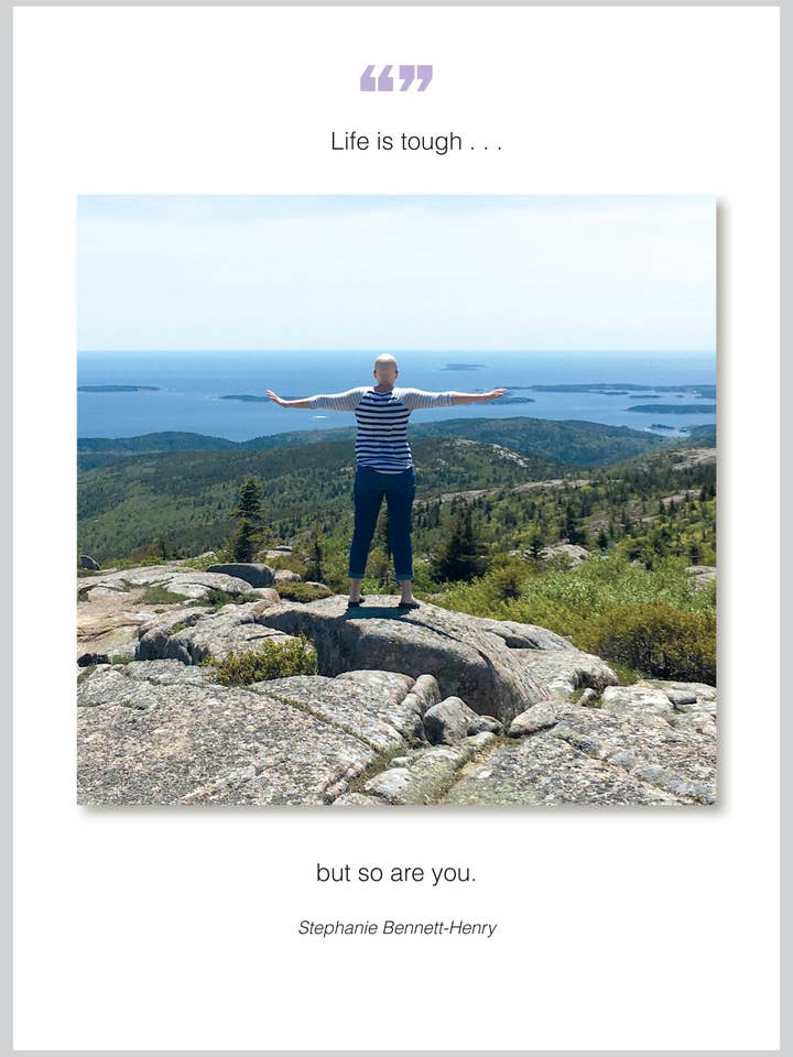 Livet är tufft Bli bra Gratulationskort för wholesale av The Borealis Press Inc