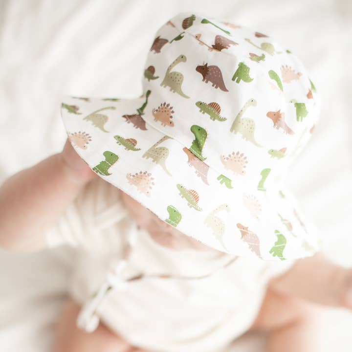 Huggalugs - Wholesale Bucket Hat - Kids - Dino Bucket Hat UPF 50+ Baby & Toddler