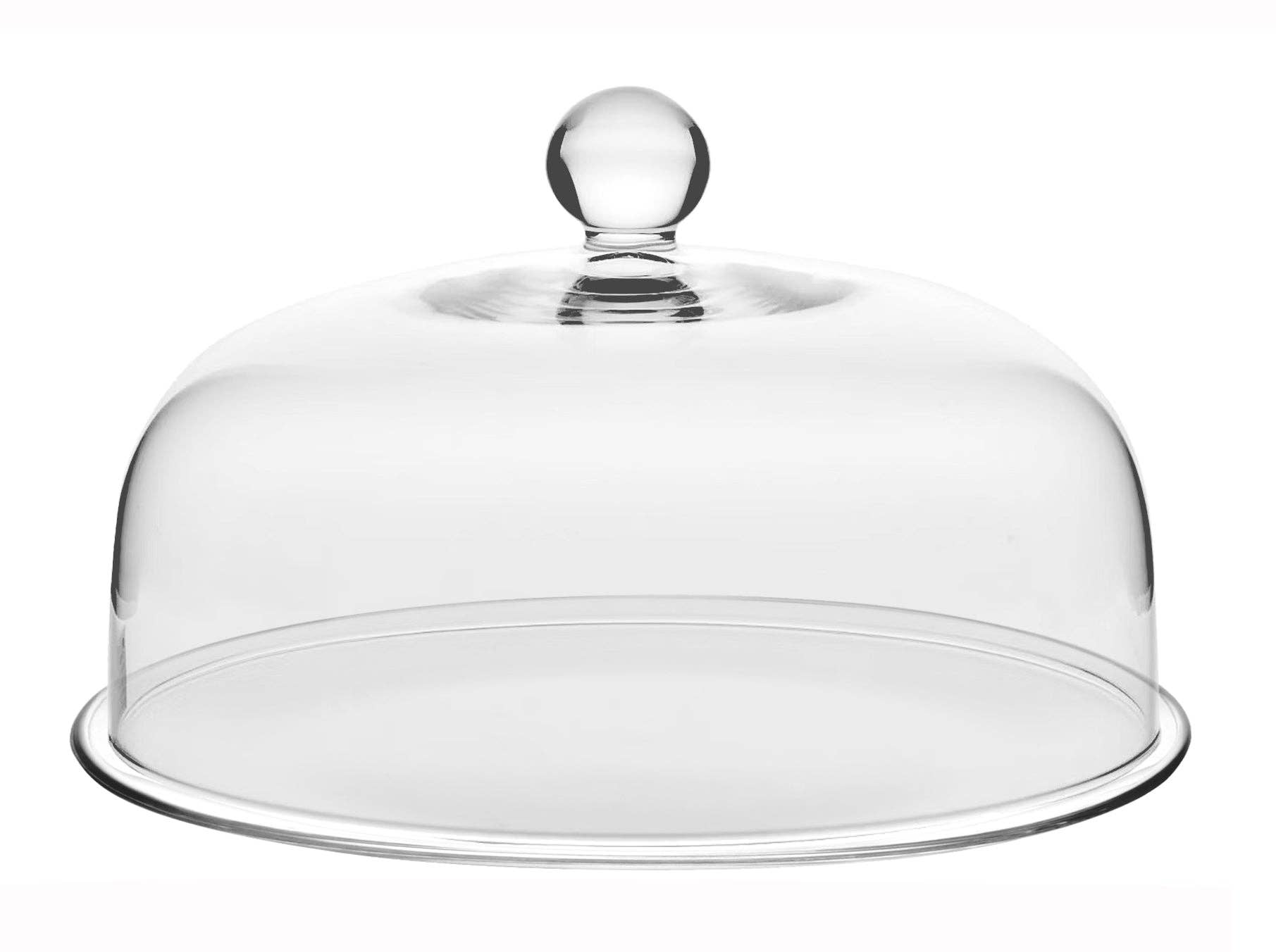 Barski - Wholesale Cake Stand - Luminous Cake Plate with Dome, 11" Diameter