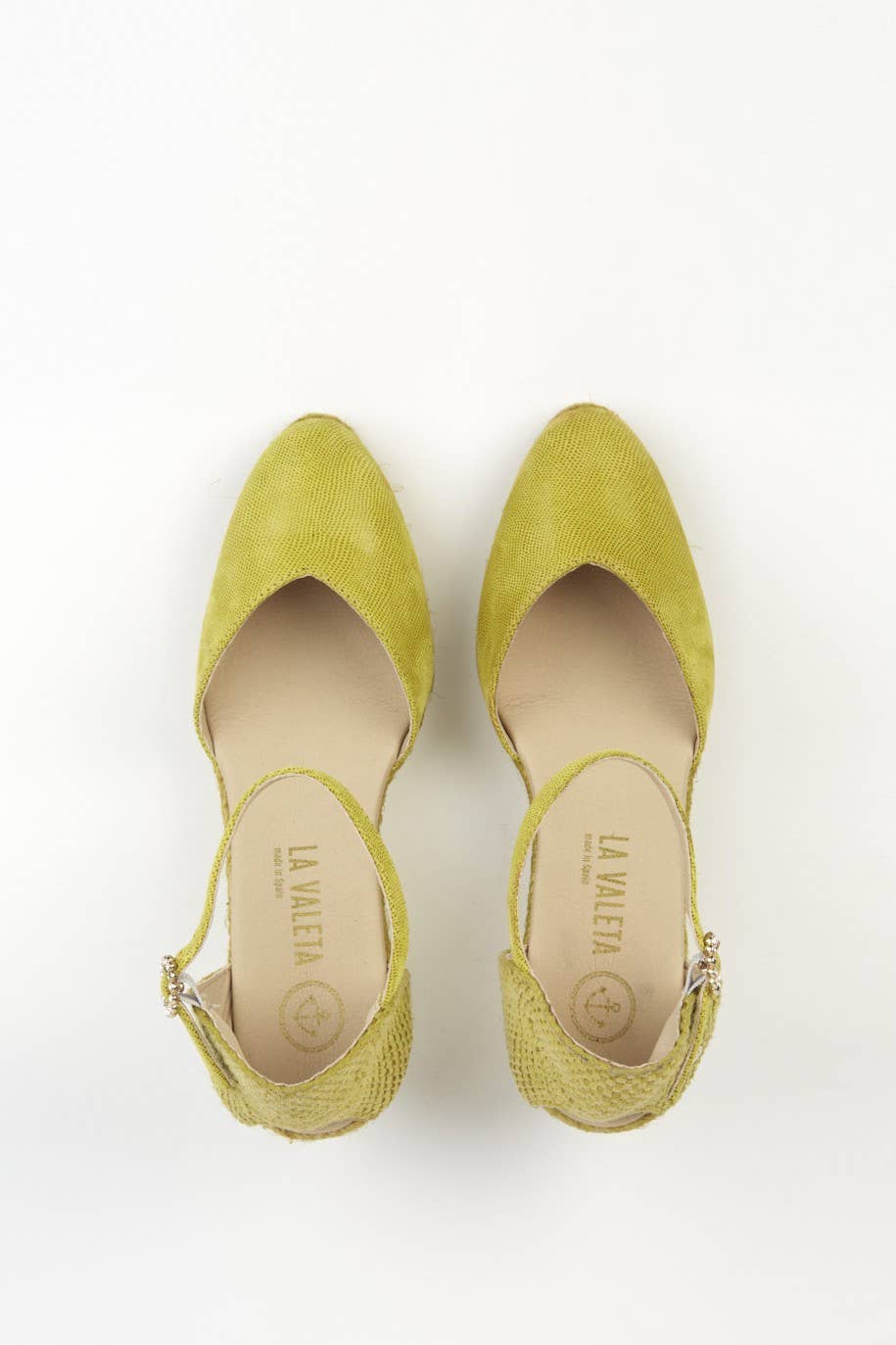 La Valeta Espadrilles-Ibera Factory Shoes slu - Wholesale Lifestyle Sneakers - Women's - Leticia Lima | Lime Green Espadrilles7
