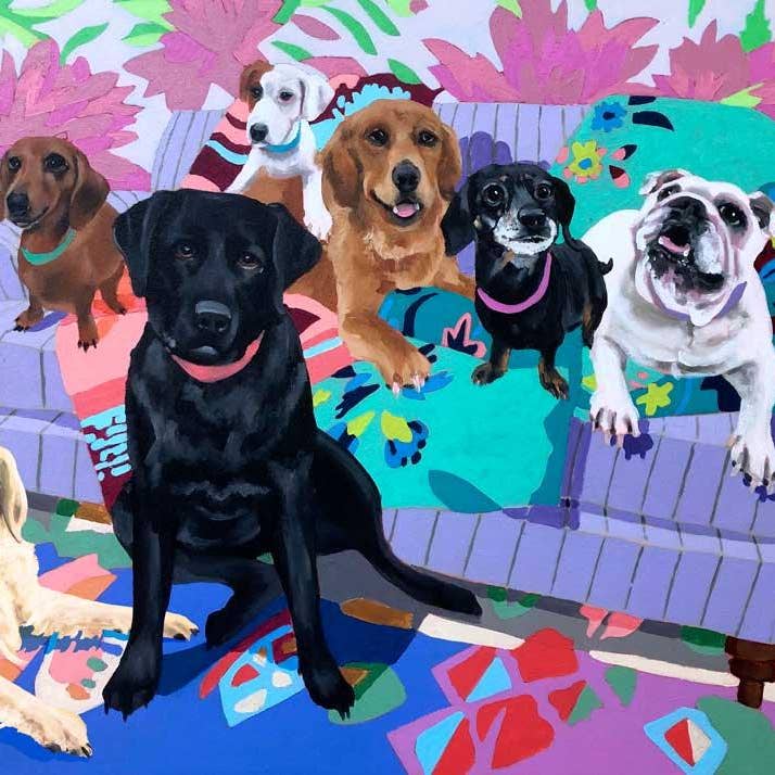 GreenBox Art - Wholesale Puzzle - Adult - Dog Tales - Pup Pals Puzzle