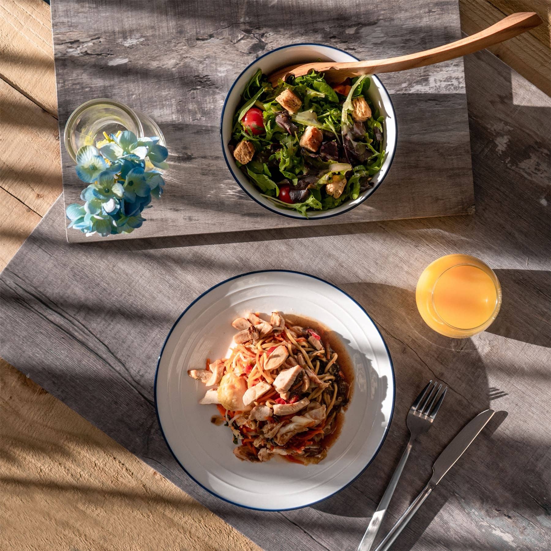 Rinkit Ltd - Wholesale Dinner Plate - Nicola Spring Farmhouse Dinner Plate - 26cm (10")3