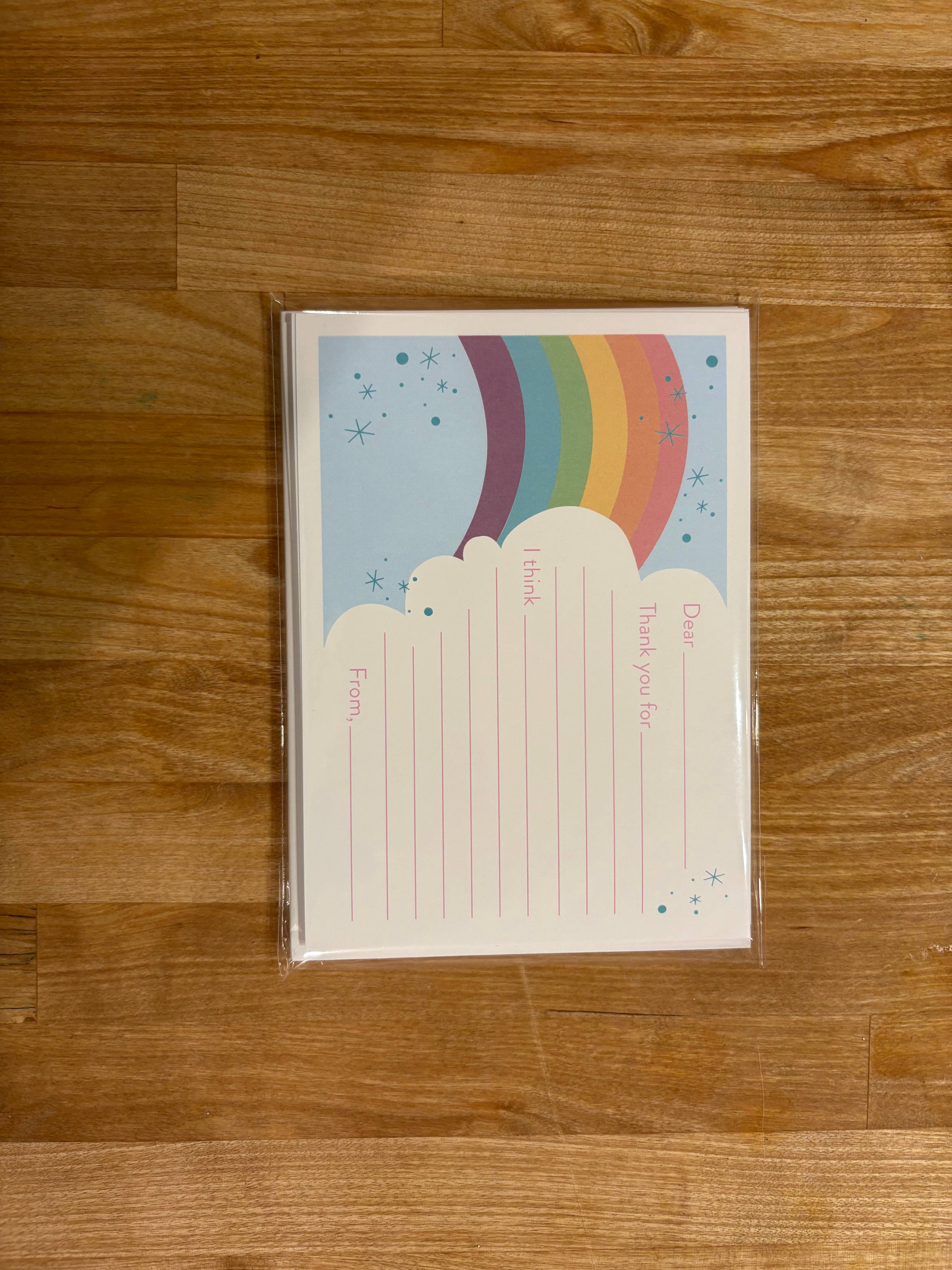 Chalked Creative - Wholesale Thank You Card - Fill-In-The-Blank Thank You Cards — set of 102