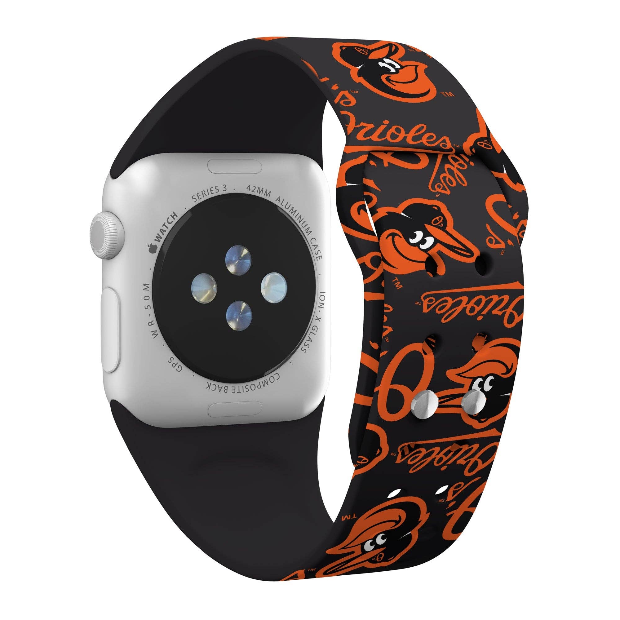 Game Time Bands - Vendita all'ingrosso Cinturino/fascia per orologio - Unisex - Cinturino Apple Watch HD Baltimore Orioles14