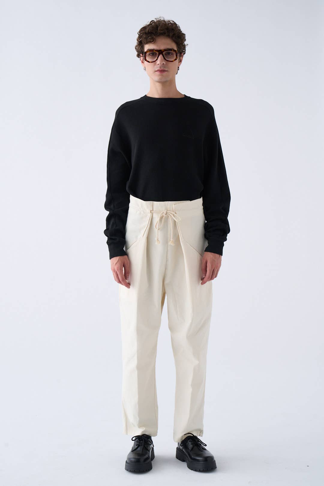 Pitagora - Wholesale Pants - Unisex - Origami Natural Pants1