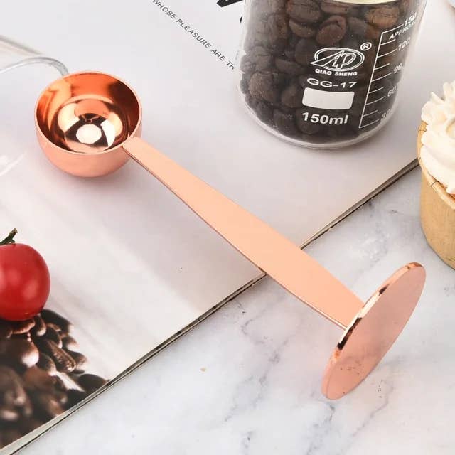 Sostraw & SmartThings - Wholesale Kitchen Tool/Gadget - Coffee Tamper with measuring spoon - 3 available colors9
