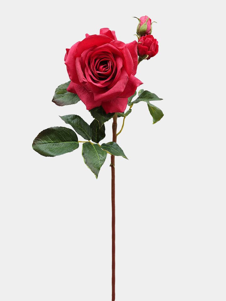 Real Touch Prestige Red Rose 22" for wholesale by Prestige Botanicals