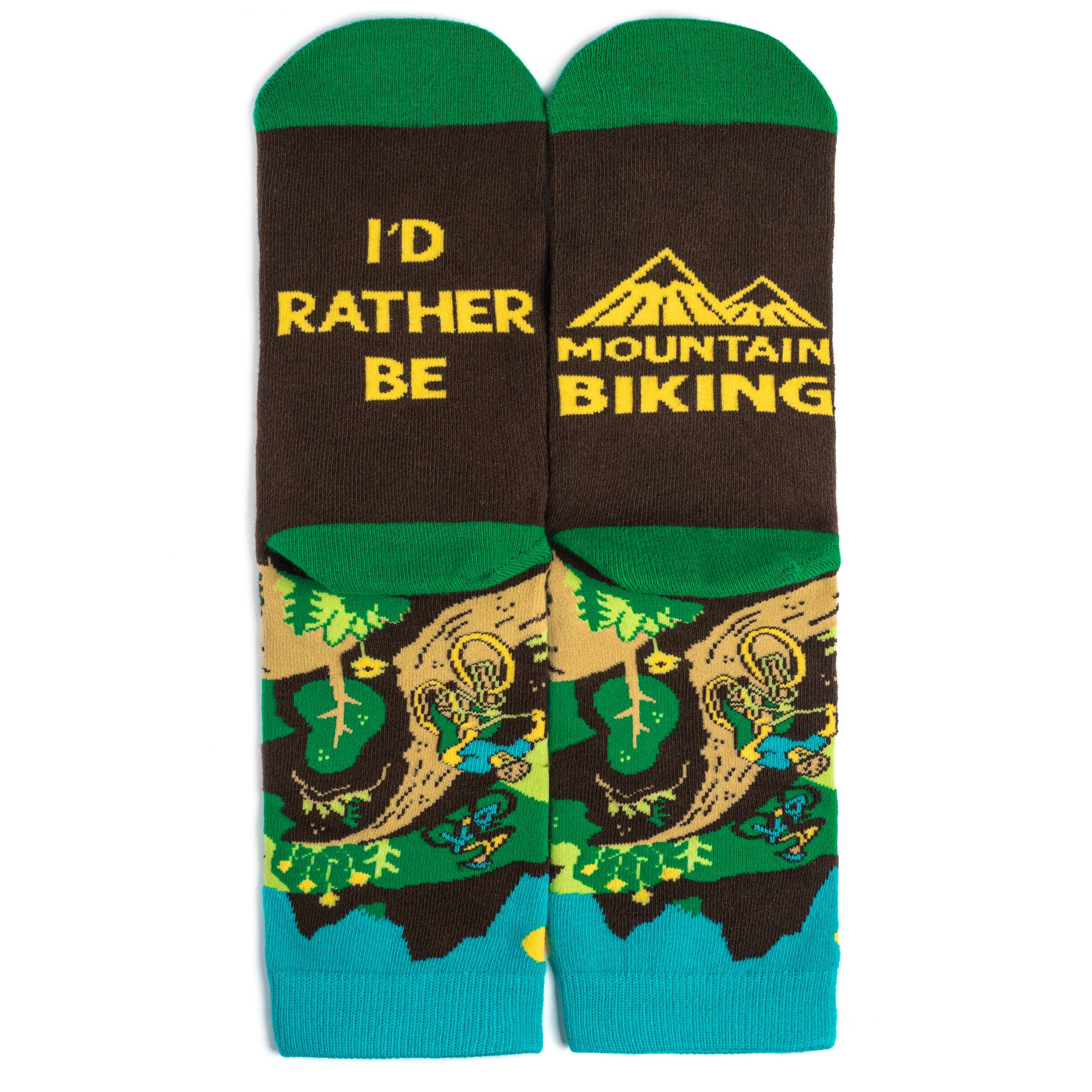 Lavley - Wholesale Socks - Unisex - I'd Rather Be Mountain Biking Socks3