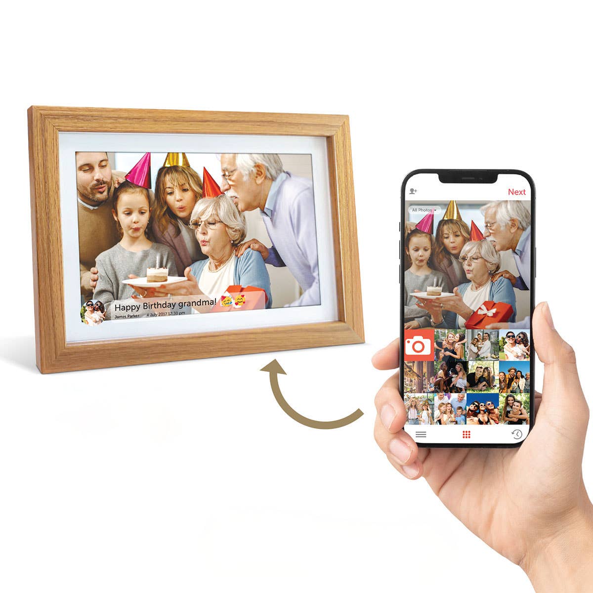 PhunkeeTree - Wholesale Picture Frame - Digital Picture & Video Frame Instantly Send with Phone App15