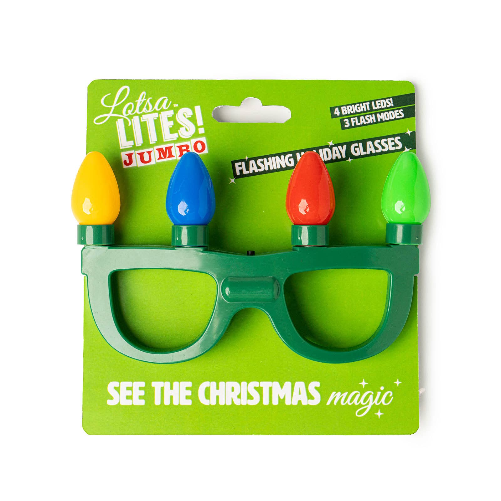 DM Merchandising - Wholesale Sunglasses - Unisex - Lotsa LITES! Jumbo Flashing Holiday Glasses5