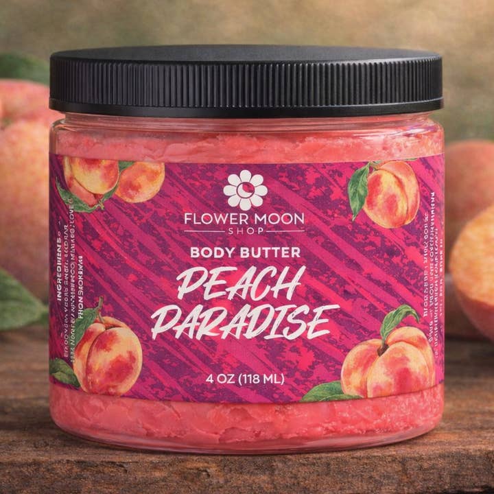 Peach Paradise Whipped Body Butter for wholesale by Flower Moon Shop