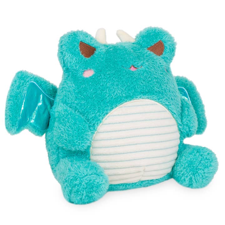 Cuddle Barn, Inc. - Wholesale Stuffed/Plush Toy - Kids & Baby - Teal Dragon Wawa (Cute Kawaii Green Frog Cryptid Plush)