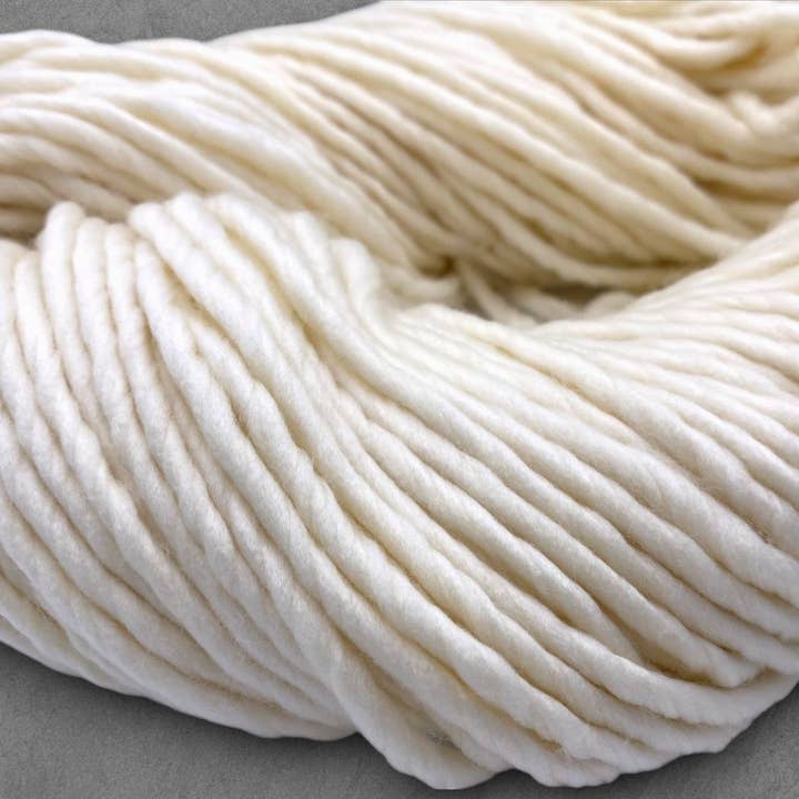 Rooster Undyed Yarns - Wholesale Yarn - Undyed Yarn: Marshmallow Merino Super Bulky Knitting Yarn