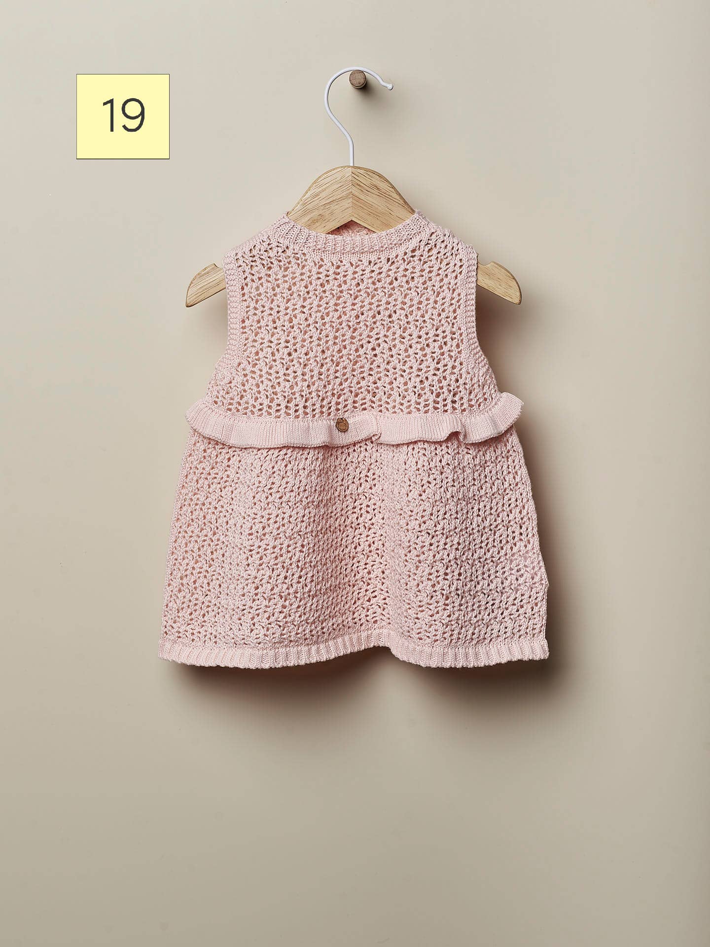 Wedoble: sustainable children's fashion - Wholesale Dress - Baby - Vestido com mangas curtas em malha de algodão | FRIENDLY VIBE5