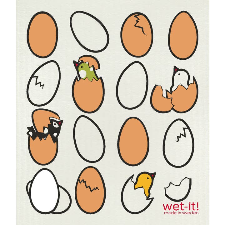 Eggs and Hatchlings Swedish Cloth for wholesale by Wet-it!