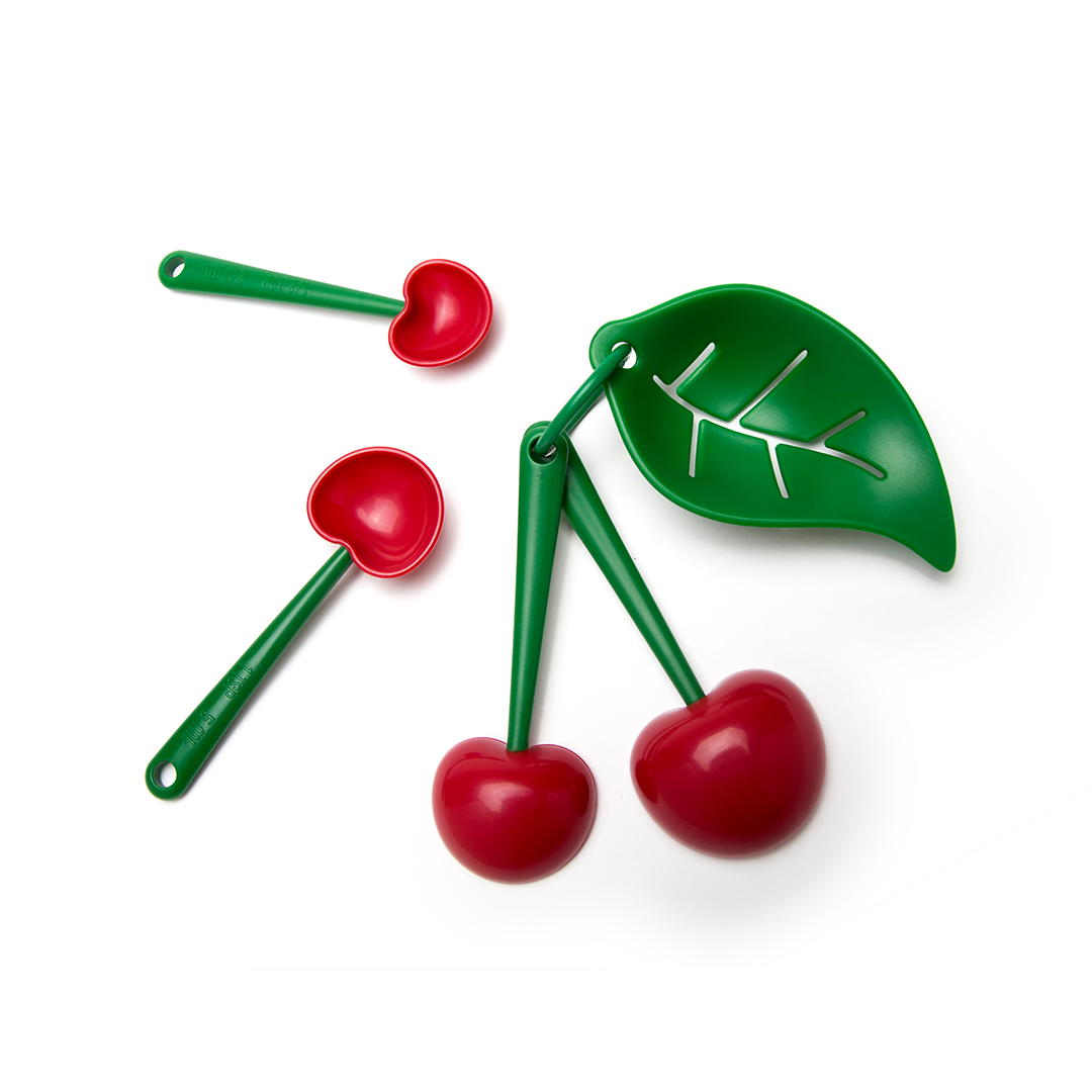 OTOTO - Wholesale Measuring Spoon - Mon Cherry Measuring Spoon Set - Kitchen Accessories & Gifts2
