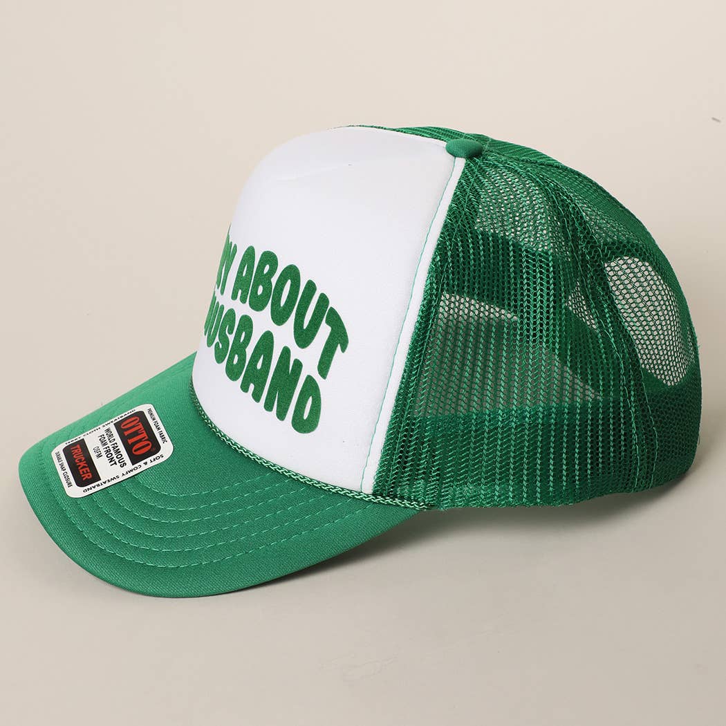 Fashion City – wholesale Truckerkeps – Unisex – Förlåt för min fru&man meshkeps38