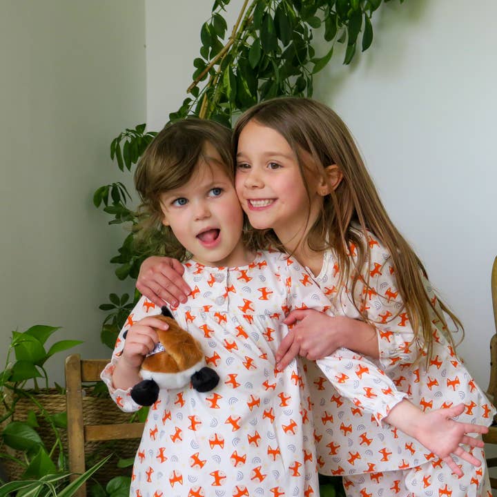 Fox In A Box - Wholesale Sleepwear set – Kids - Cute Fox children's pyjama set6