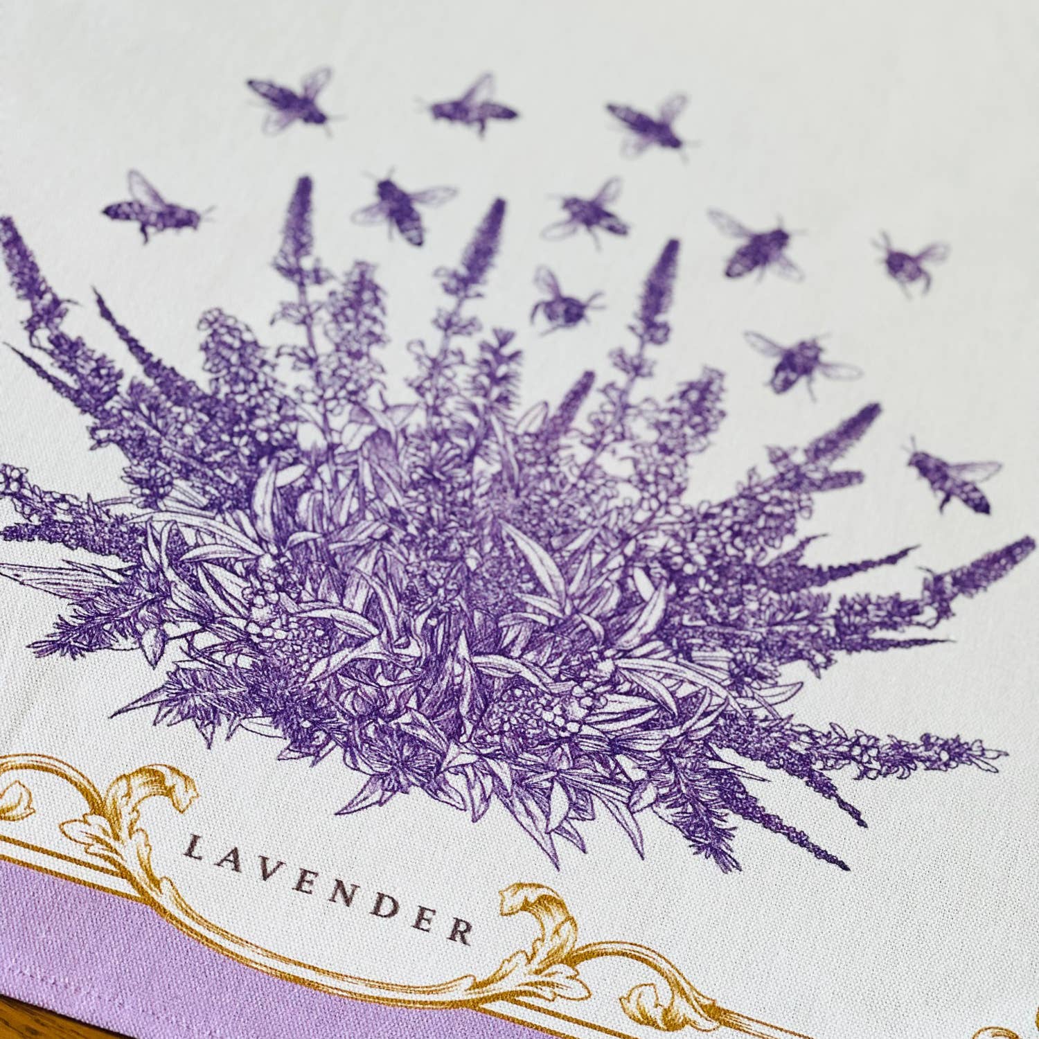 Brook Isle – Engroshandel Viskestykke – Lavendel Bomuld Håndklæde3