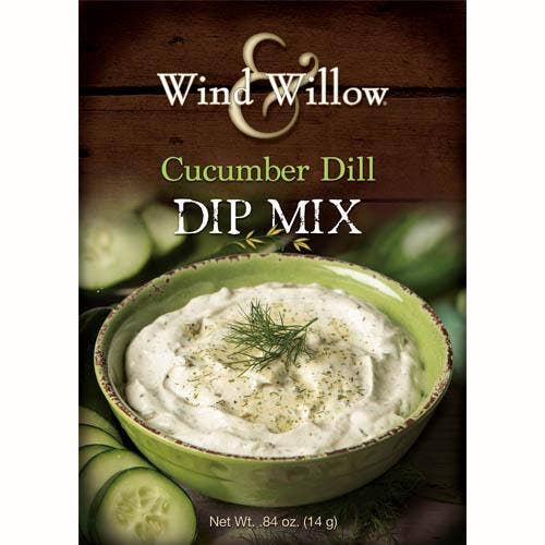 Wind & Willow - Wholesale Dip - Cucumber Dill (cs 12) - Dip Mixes