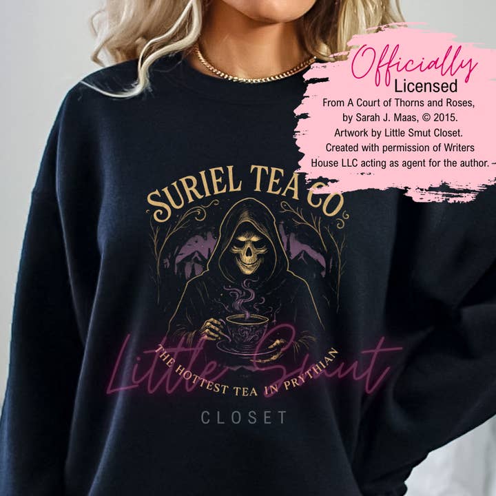 Little Smut Closet - Wholesale Graphic Sweatshirt - Women's - Official Suriel Tea Co. Sweatshirt
