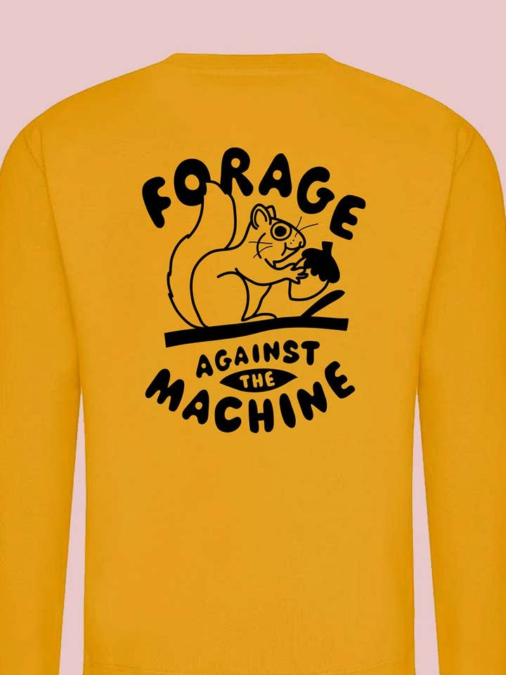 hello DODO - Wholesale Graphic Sweatshirt - Unisex - Forage Against The Machine Unisex Sweatshirt - Double Sided