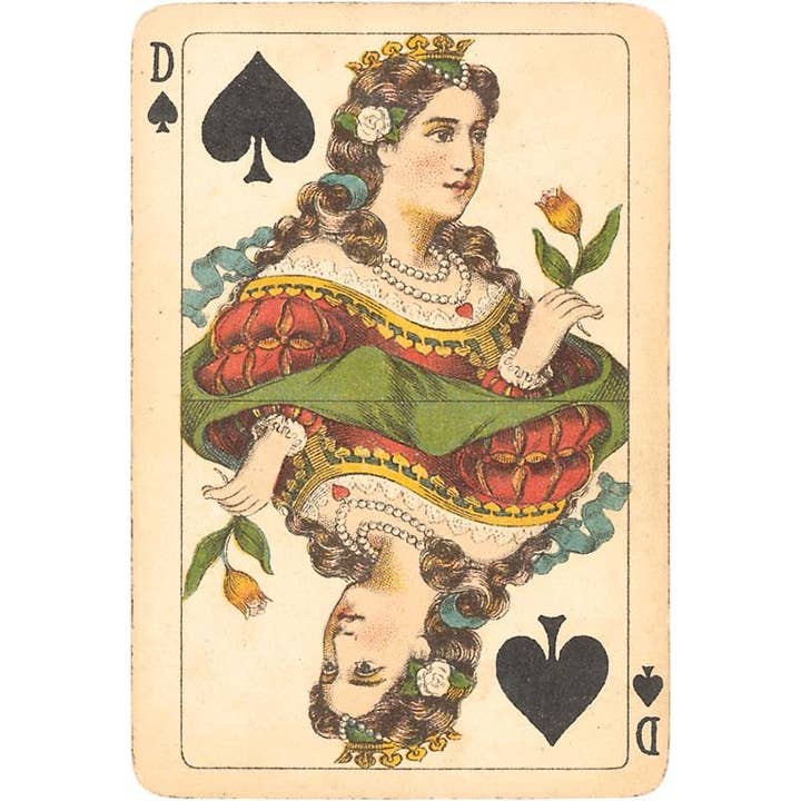 Magnet FG-491 Queen of Spades for wholesale by Found Image Press
