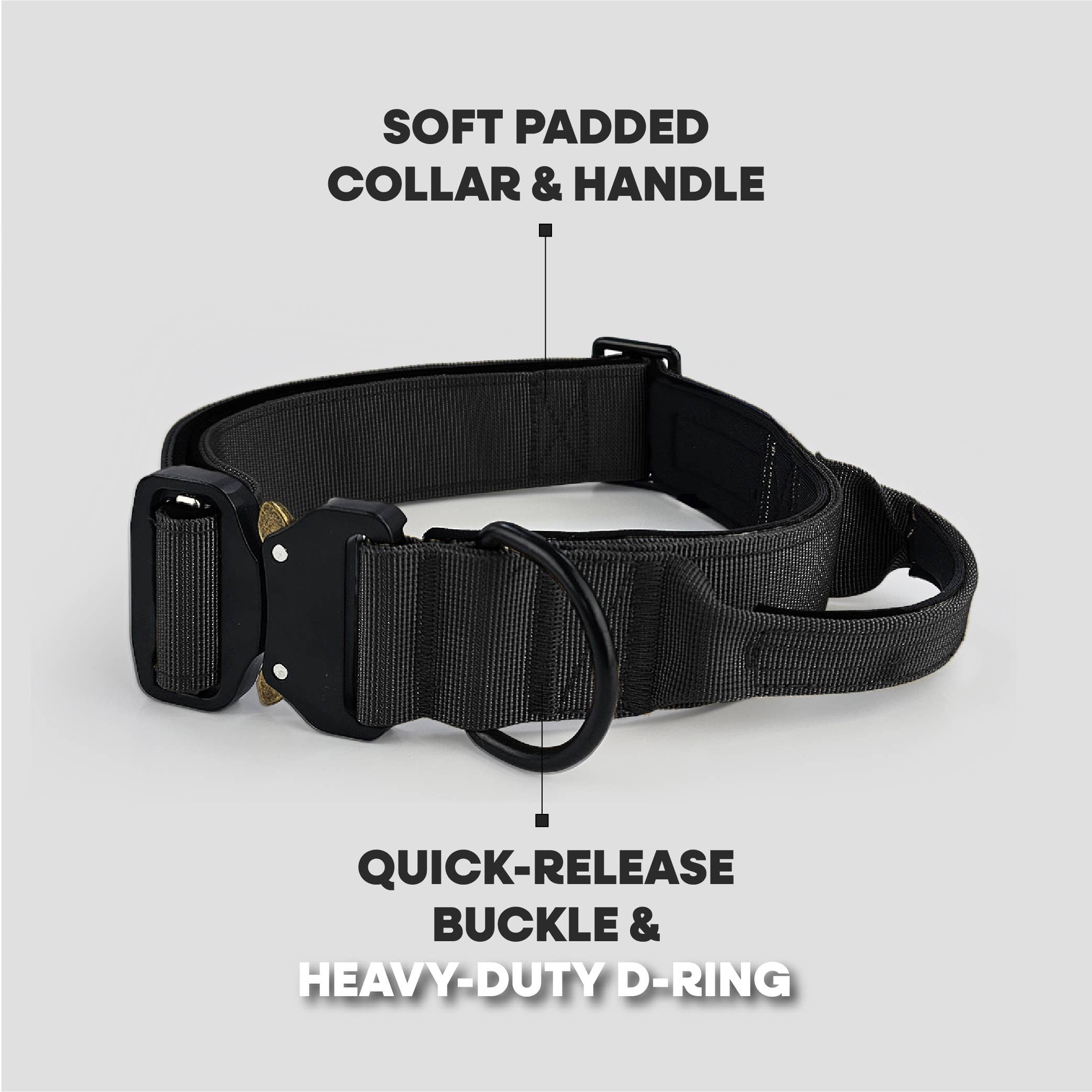 HugglePets – wholesale Pet collar – Dog – HugglePets Tactical K9 Endurance Dog Collar14