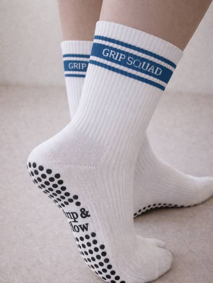 Grip hold strømper med greb for engroshandel hos Grip & Flow