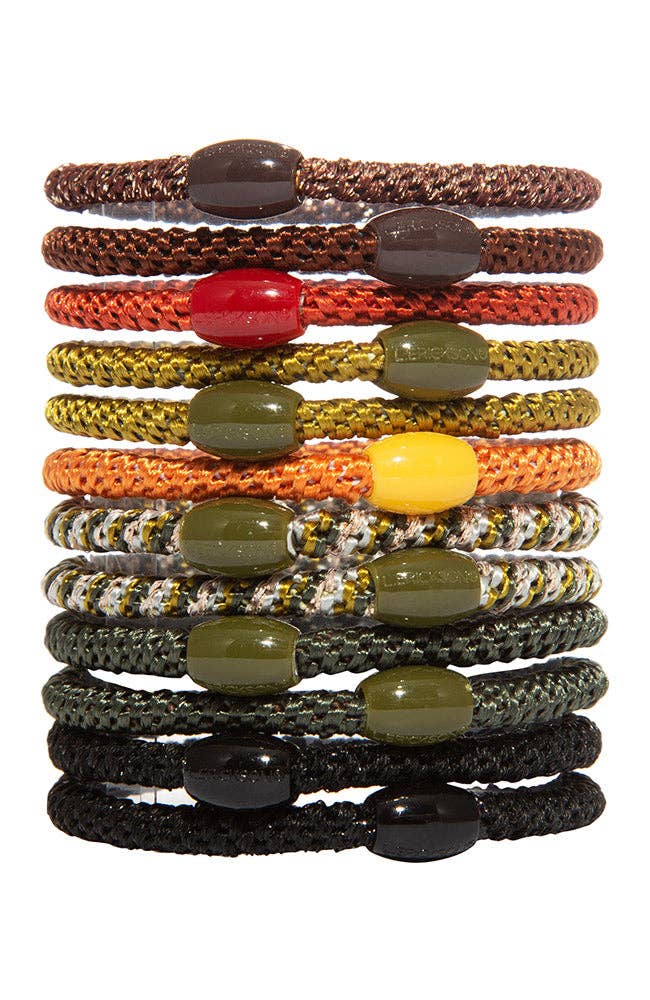 France Luxe/L. Erickson - Vente Élastique à cheveux - Poney Narrow Grab & Go - Paquet de 127