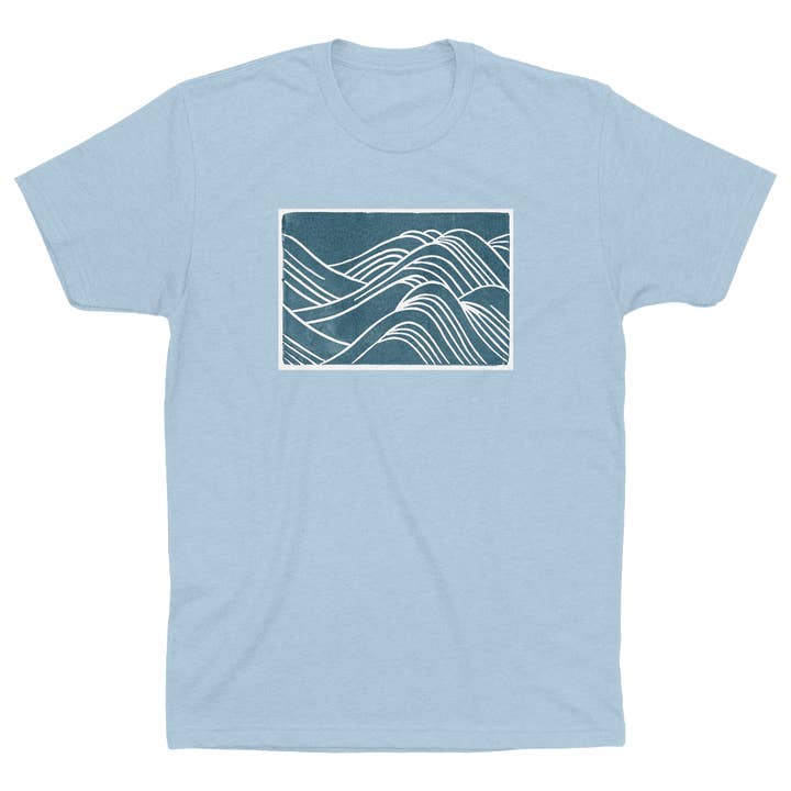 North Adams - Wholesale T-Shirt (Graphic) - Unisex - Deep Blue1