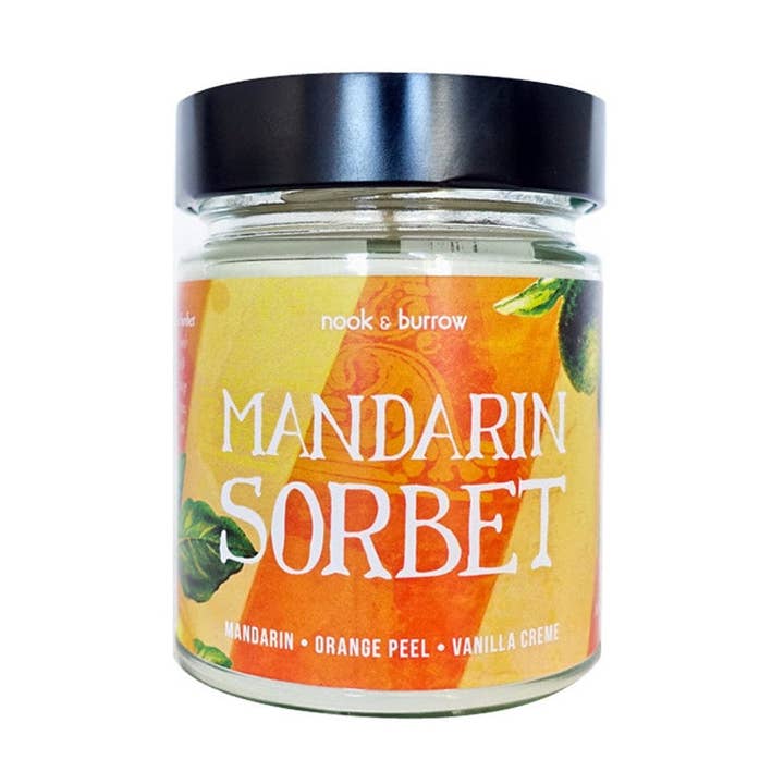 Mandarin Sorbet | candle for wholesale by Nook & Burrow