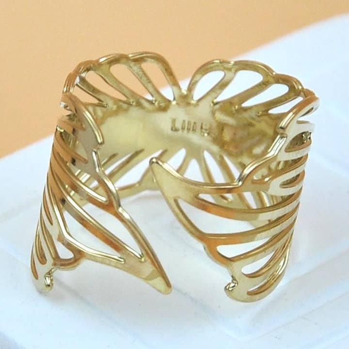 Anillo Koi Chapado en Oro para venta al por mayor de Lili B