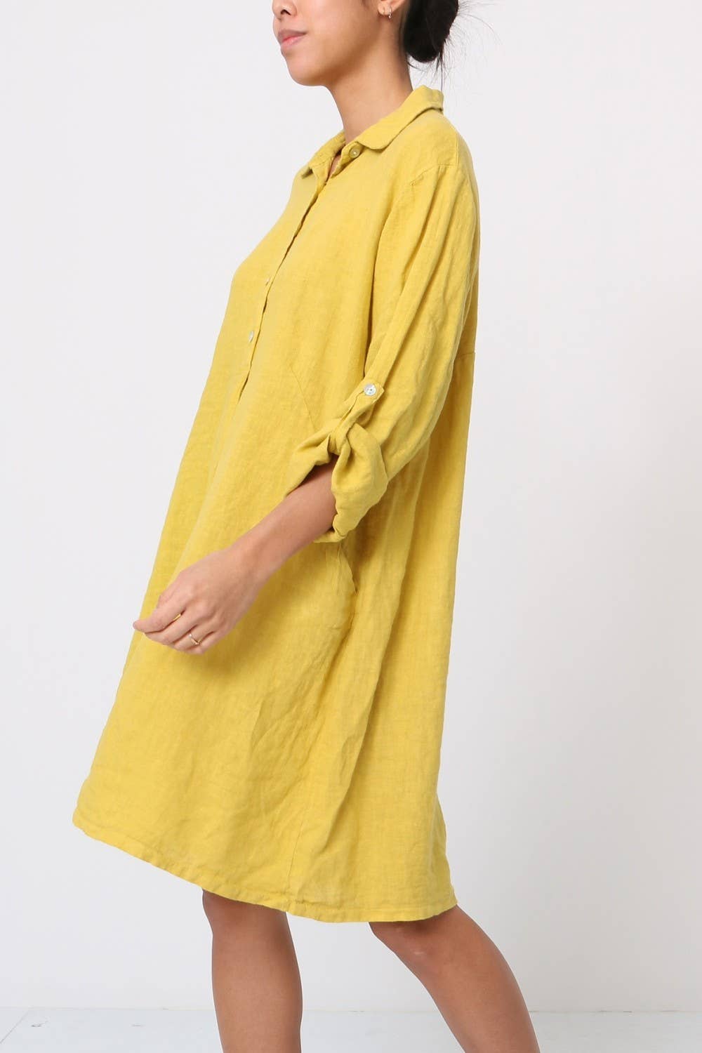 LÉA & LUC – Engroshandel Kjole - Dame – Korte kjoler i 100% hør REF. 135125