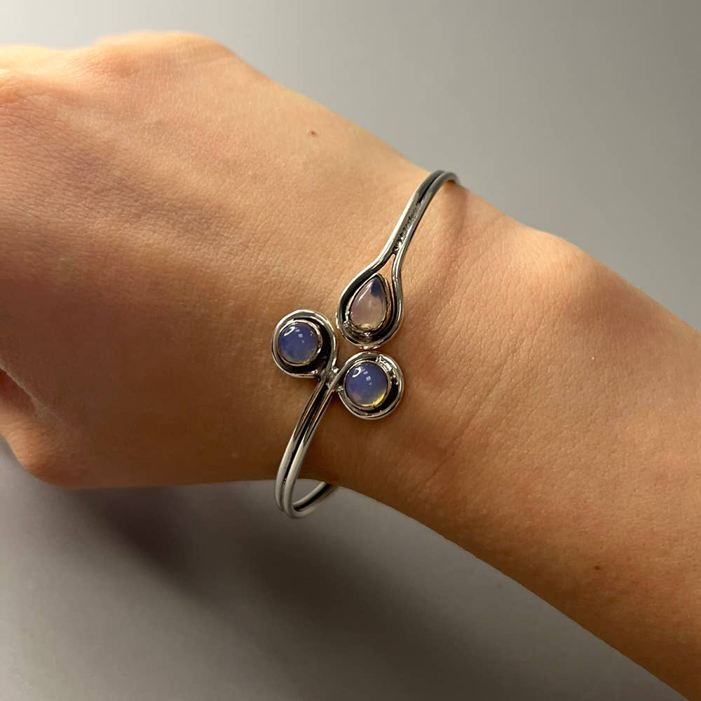 VIE - Wholesale Cuff Bracelet - Silver Plated Adjustable Cuff Bangle56