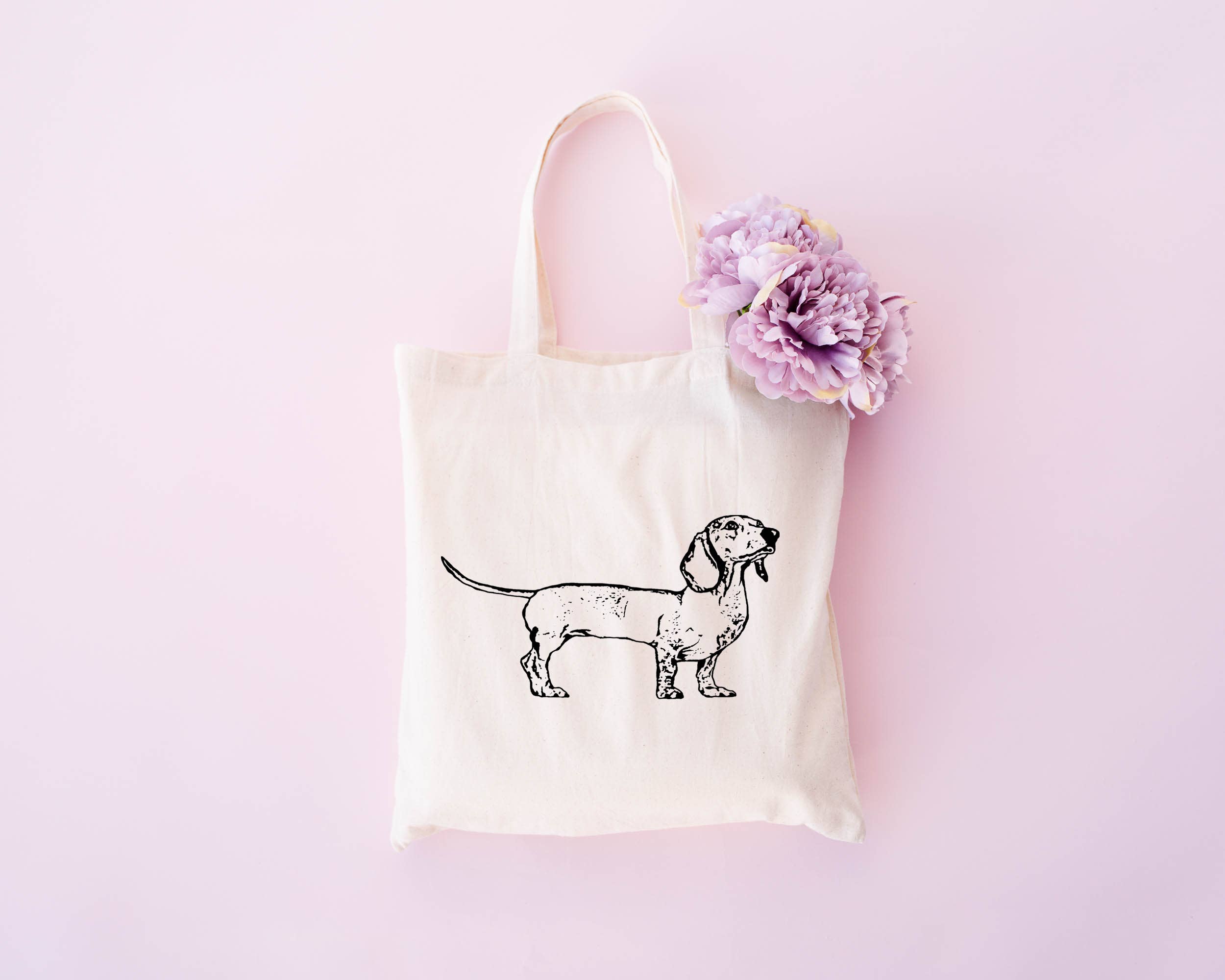 Spicy Kitten Designs - Wholesale Tote Bag - Women's - Dachshund - Dog Tote Bag2