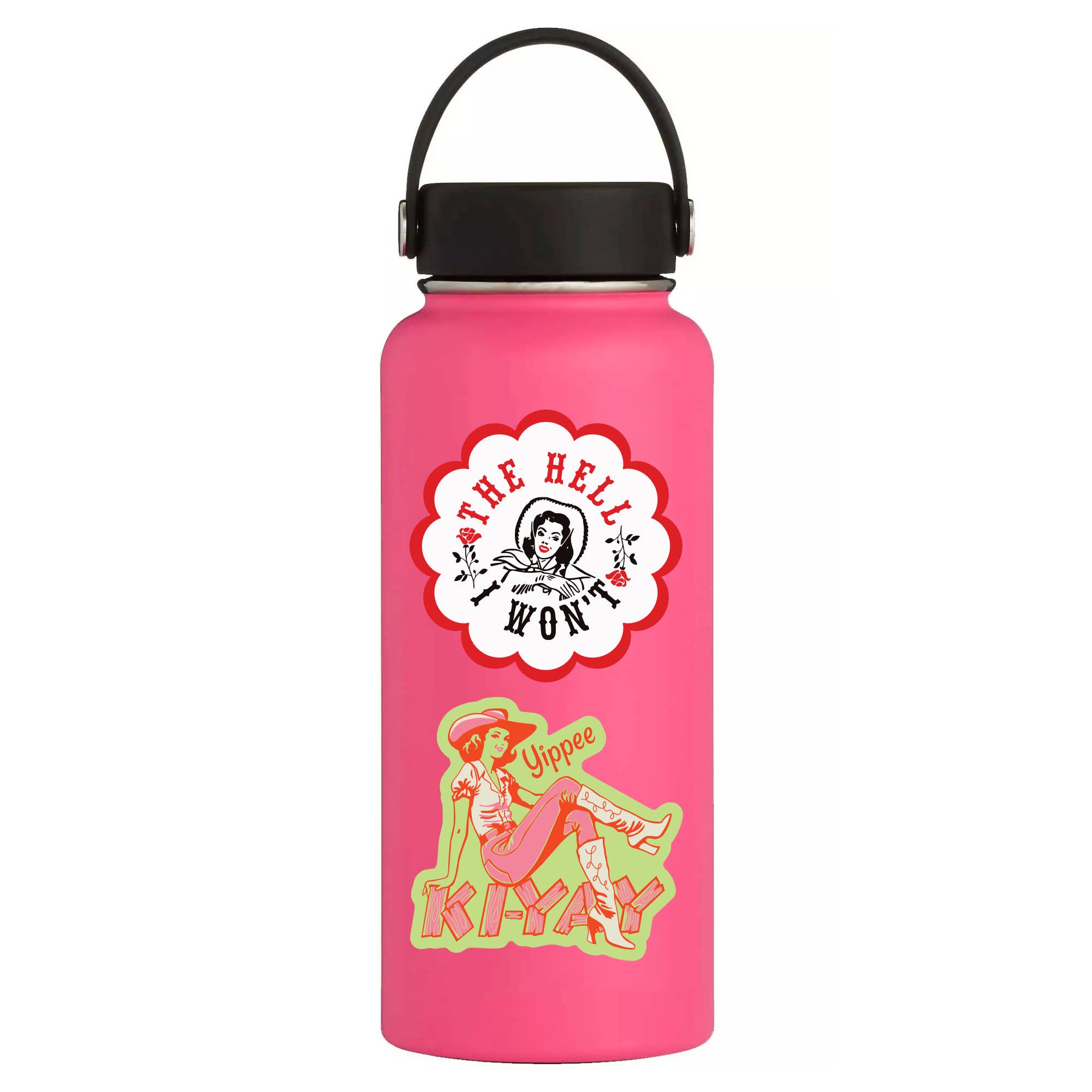 Juju and Moxie - Venta al por mayor Pegatina - Pegatina de vinilo de alta calidad Western Cowgirl Kiyay2