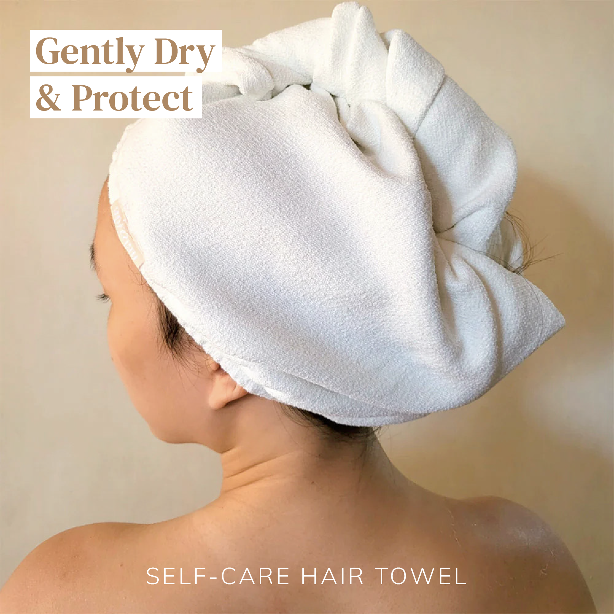 Abyssian - Wholesale Hair Towel/Wrap - Self-care Hair Towel - Microfiber, Recycled Material1
