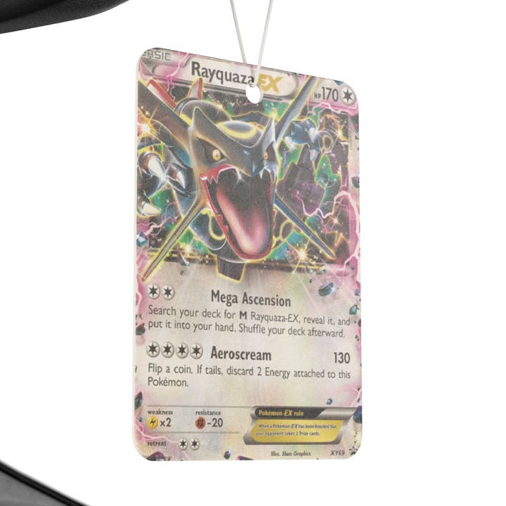Rayquaza Auto Luchtverfrisser - Geur van Zwart IJs voor wholesale door CultPOP