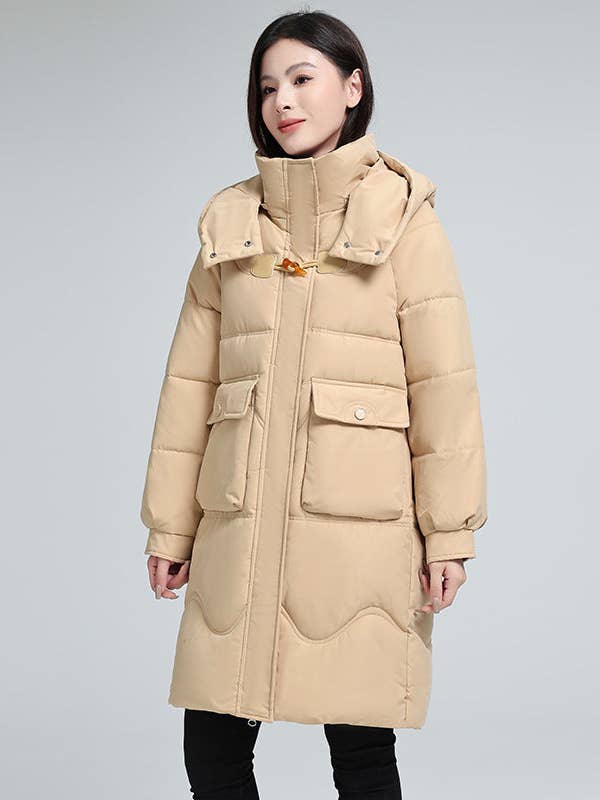 Marayn - Wholesale Puffer Jacket - Women's - 2025 Winter Korean Style Padded Long Coat