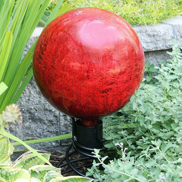 ACHLA Designs - Wholesale Outdoor Ornament/Decor - Helix Globe Stand1