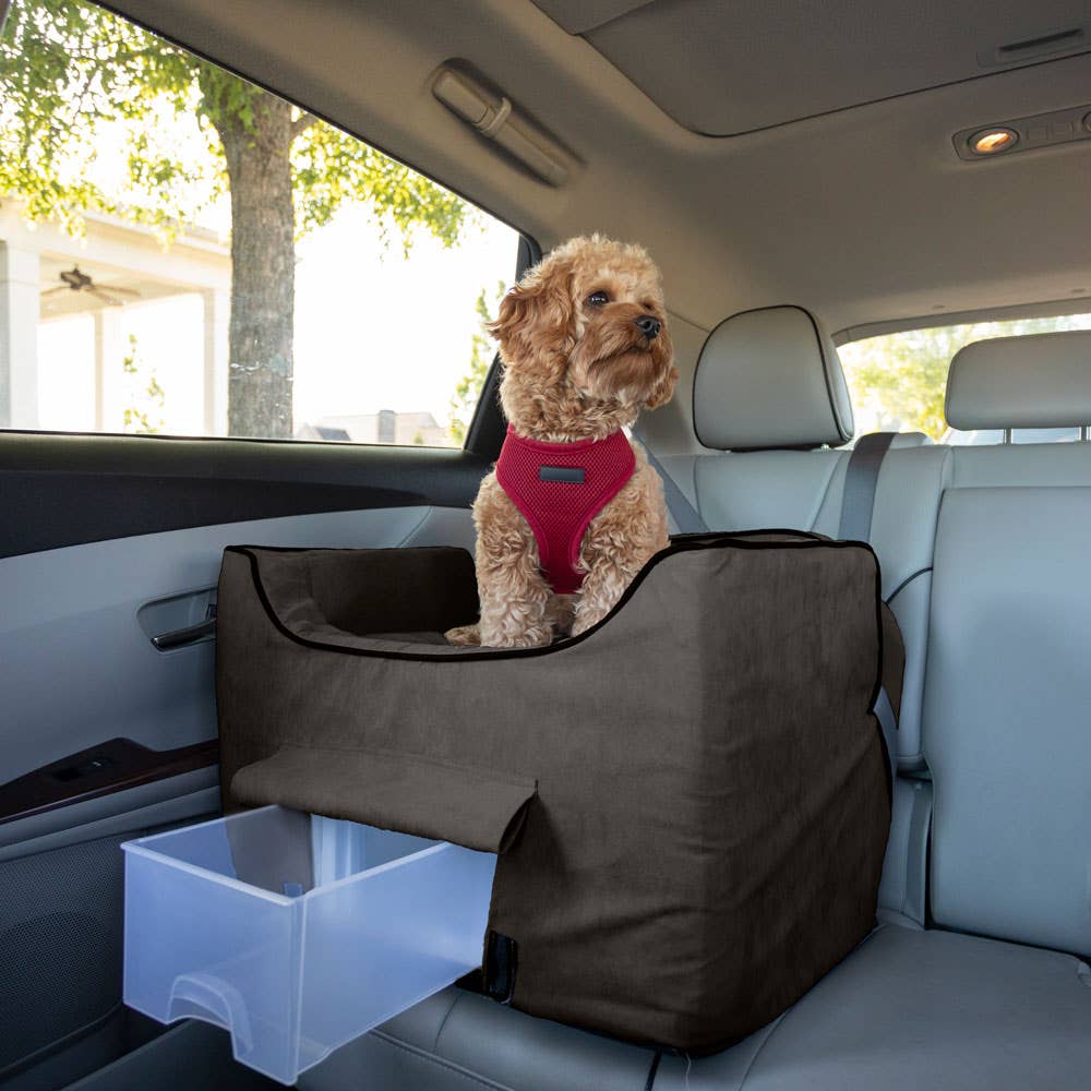 Snoozer Pet Products - Wholesale Pet Carrier - Dog - Luxury Lookout II Dog Car Seat with Microsuede7